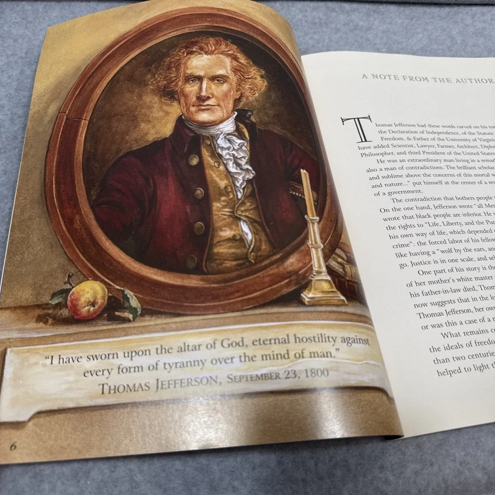 Thomas Jefferson Cheryl Harness National Geographic 2007 Paperback Biography‎